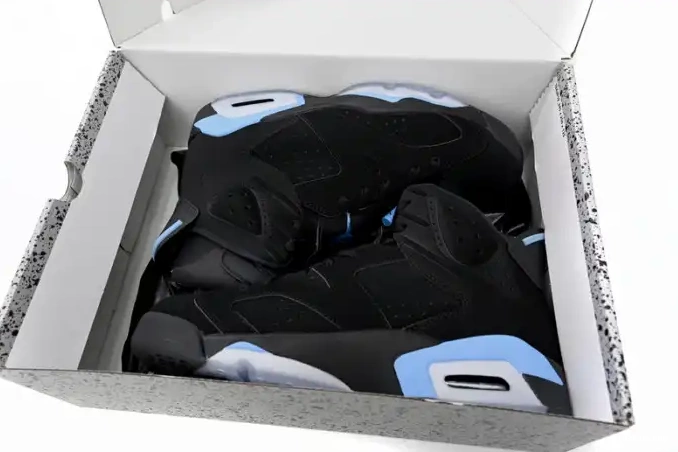 Retro Air Jordan 6 384664-006 UNC 0614